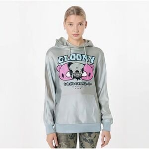 Gloomy Bear The Naughty Grizzly Sage Green Graphic Hoodie GBI048BYMYZ Mens Large